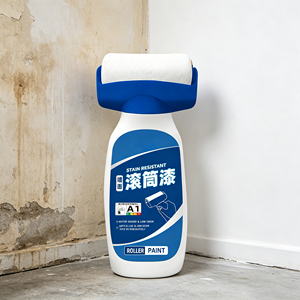 Pasta Reparadora de Paredes, Rodillo para Pintar, Quitamanchas y Producto Mágico de Renovación, Pintura de Látex para Interiores, 500g - Product Image 5