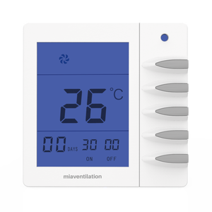 Ventilación ERV Inteligente Controlada por Aplicación para Sistema de Recuperación, 3 Velocidades, RS485, Detección de CO2/VOC para Sala de Estar, Flexible para Parques, PM2.5 - Product Image 1