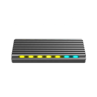 Estuche SSD externo portátil 2TB con luz RGB externo M2 USB3.1 SSD tipo C NVMe m.2 recintos SSD