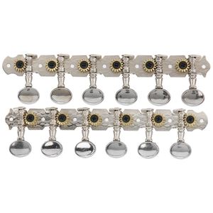 Clavijas <span class=keywords><strong>de</strong></span> Afinación para Guitarra <span class=keywords><strong>de</strong></span> <span class=keywords><strong>12</strong></span> <span class=keywords><strong>Cuerdas</strong></span>, Metálicas, Abiertas, Repuestos para Instrumentos Musicales - Product Image 6