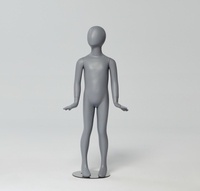 Mannequins Enfants Personnalisés Corps Entier avec Tête, Modèle Européen Original en FRP pour Présentation de Vêtements