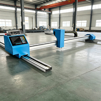 Machine de découpe plasma et flamme CNC mini-portique haute précision à double usage pour le métal
