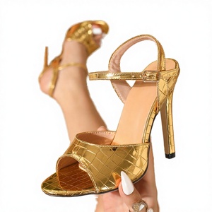 Sandalias de tacón alto de aguja con hebilla de un solo tirante, estilo sexy y versátil para verano 2026 - Product Image 3