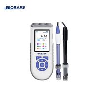 Biobase - pH-mètre et conductimètre portables avec mesure des ions ORP pour applications industrielles et laboratoires - Mètre multiparamètres