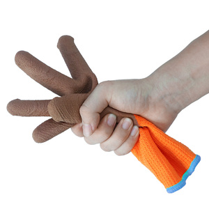 XINGYU Impermeable Construcción Seguridad Cálido Trabajo Guantes Algodón Tejido Mano Clima Frío Guantes Más cálidos Guantes de invierno - Product Image 4