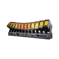 Barre de lumière LED motorisée à zoom et inclinaison, LED Pixel Curve 1260IP, 12x60W RGBW 4-en-1, IP65, pour extérieur, DMX, faisceau mobile, éclairage de scène