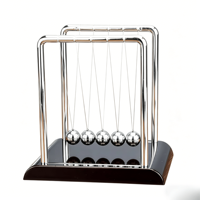 Berceau de Newton Premium : Boules d'équilibre physiques, jouet de bureau, décoration maison et bureau, cadeau scientifique