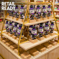 Jouets en peluche personnalisés Lapin Magicien OEM ODM, Poupée en peluche Scène de Magie Chapeau de Magicien Colombe, Vente en Gros, Cadeau