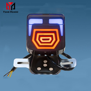 Luz Trasera Universal para Motocicleta en Oferta, 12V CG/GN125, Luz Intermitente Estroboscópica en Países Sudamericanos YHGN679 - Product Image 1