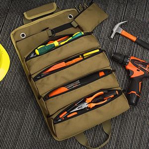 Heavy Duty Tool Bag Customizable Oxford Hardware Organizer Technician Tool Bag Electrician Tool Pouch With Adjustable Belt - Product Image 5