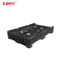 XDPC 1200*1000*1080mm caisse de palettes en plastique pliable de stockage logistique robuste