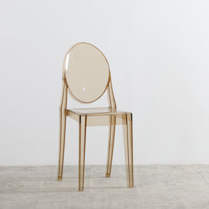 卸売ビクトリア朝の宴会クリスタルプラスチックレンタルクリアアクリルイベント透明グレーゴーストチェア - Product Image 6