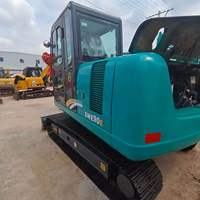 Excavatrice sur chenilles Sunward SWE90E d'occasion, 9 tonnes, marque chinoise réputée, faible nombre d'heures de travail, sans défaut, en stock, à vendre