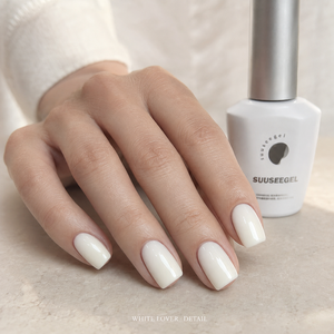 Suuseegel White Lover Set di 20 Colori di Smalto Gel Latteo Nude 15ml, Gel per Unghie di Colore Neutro per Salone, Vendita all'Ingrosso - Product Image 4
