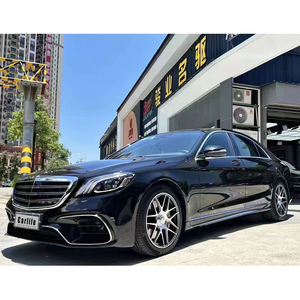 Kit de carrosserie de pare-chocs de pièces automobiles pour <span class=keywords><strong>Mercedes</strong></span> <span class=keywords><strong>Benz</strong></span> Classe S W222 2014-2020 Mise à niveau vers le style S63 AMG. - Product Image 4