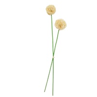 Tige d'allium artificielle de 58 cm, boule d'allium artificielle pour la décoration intérieure, mariage