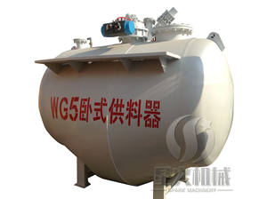 空気圧セメントコンベヤー水平セメントフィーダー、空気圧縮機とモーターを備えた空気圧セメントローダー5m3水平フィーダー - Product Image 2