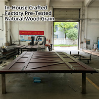 Estructura de Elevación Robusta para Garaje de Madera Sólida Moderna, Aislamiento Térmico, Resistente a la Corrosión para un Funcionamiento Sin Problemas, de Fábrica