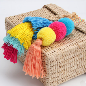 Promocional de artesanías decorativas borla Pompom para bolsa/decoración del coche - Product Image 4