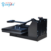 Presse à chaud manuelle Yinghe YHT-3838, nouvelle machine d'impression à plat 38x38cm A3 pour transfert par sublimation sur t-shirts, 220V, garantie 1 an