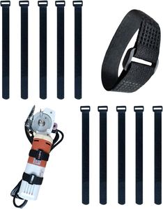 Correa de Gancho y Bucle Ajustable de Alta Calidad, de Nylon/Poliéster, Elástica, Autoadhesiva, Lavable, con Logotipo Impreso, Ecológica y Resistente al Calor - Product Image 1