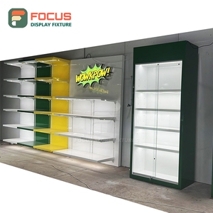 Freestanding Cigarette Display Stand Multi Tier Shelf Large Capacity Storage Tobacco Display Stand - Product Image 5