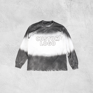 Sweat à capuche oversize en molleton 100 % coton pour homme, hiver 2026, col rond, avec broderie personnalisée, manches longues, écologique - Product Image 2