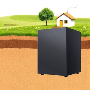 Bomba de Calor de Agua a Salmuera para Calefacción y Refrigeración por Suelo Radiante, Bomba de Calor de Fuente de Agua - Product Image 1