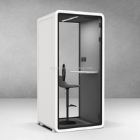 Acoustique silencieux insonorisé bureau cabine téléphonique salle intérieure grande taille Studio d'enregistrement cabine bureau Pod insonorisé