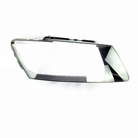 Cache phare transparent en verre pour phare avant de voiture pour Audi Q5 2010 2011 2012 Auto Light Housing Case