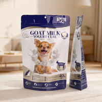 Vente chaude 2025, emballage alimentaire pour animaux de compagnie, sachet debout personnalisé imprimé en gravure, qualité alimentaire, pour nourriture pour chats et chiens, refermable