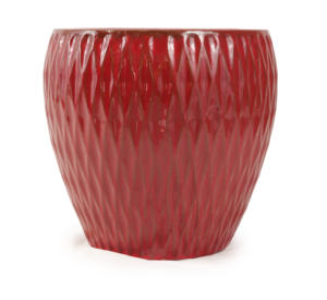 Grand pot de fleurs auto-arrosant en céramique écologique, respirant, sur pied, avec trou de drainage pour succulentes, herbes, ovale - Product Image 1