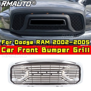 Grille de pare-chocs avant de voiture, grilles de course, calandre pour Dodge RAM 2002-2005, kit carrosserie, accessoires automobiles - Product Image 4
