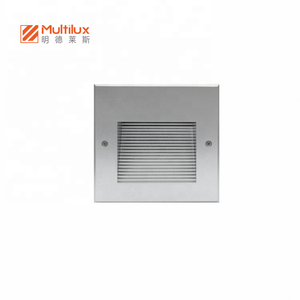 Lumière d'escalier encastrée LED étanche IP67 3W - Lampe de pied 2700K pour intérieur extérieur coin d'escalier 2700K Lumière d'escalier LED blanc chaud - Product Image 4