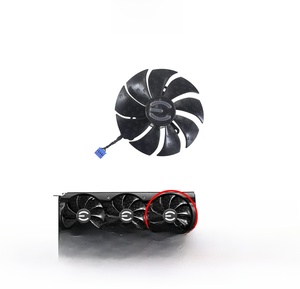 Ventilador de Tarjeta Gráfica de 87 mm T129215SU PLA09215S12H 12V 0.55A 4 Pines para <span class=keywords><strong>EVGA</strong></span> RTX <span class=keywords><strong>3070</strong></span> 3080 3090 XC3 BLACK GAMING - Product Image 5