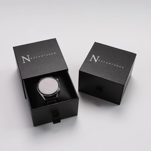 High Quality Single Watch <b>Box</b> Sliding Drawer Custom Logo Customized Color Luxury Jewelry Container Lightweight <b>Cardboard</b> - Product Image 1