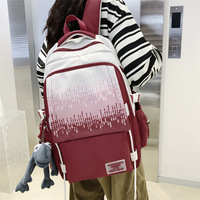 Nouveau Sac à Dos Élégant en Nylon Ultra Cool Unisexe, Design Simple et Polyvalent, Grande Capacité, pour Étudiants, Voyage, Décontracté, Durable et Imperméable
