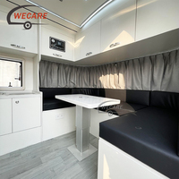 Wecare CE/DOT 500*210*210*210cm mobile Rvs Campers Van Voyage Remorques Campingoff Road caravane Normes australiennes
