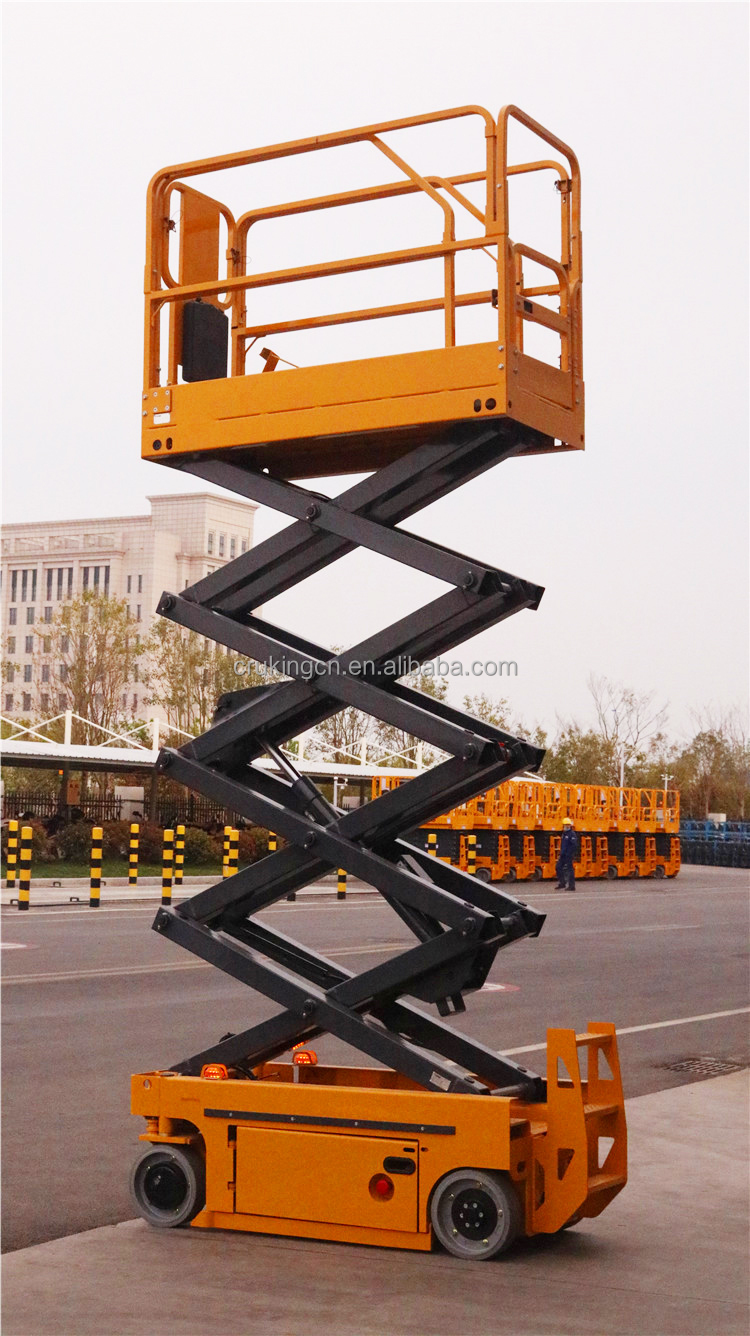 18m Scissor Lift XG1823RT - Reliable Electric Rough Terrain