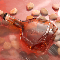 70cl Cognac XO Bouteille En Verre Avec Bouchon 500ml,700ml,750ml,1000ml Liqueur Emballage Whisky, Vodka, Brandy, Tequila, Gin, Rhum et Vin