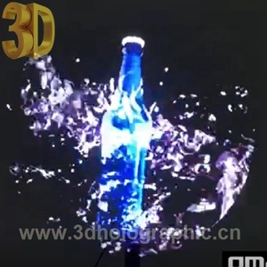 42cm mini ventilador Led jugador profesional 3D proyector holográfico signos 3D del aire de publicidad pantalla led holograma Fan - Product Image 6