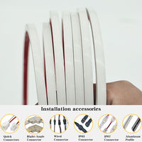 Muestra Gratuita de Tira de Luz LED de Neón Flexible de 24v 12v de Alto Brillo para Letras Luminosas LED DIY, Letreros de Tienda, Luz de Neón para Exteriores