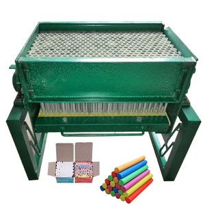 Semi-automatic <b>White</b> Colorful Square <b>Chalk</b> Making Machine Manual Gympsum Powder <b>Chalk</b> Moulding Machine - Product Image 1