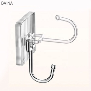 <span class=keywords><strong>Crochet</strong></span> de suspension polyvalent Porte-serviettes pour peignoir de salle de bain <span class=keywords><strong>Étagère</strong></span> de quincaillerie de cuisine - Product Image 4