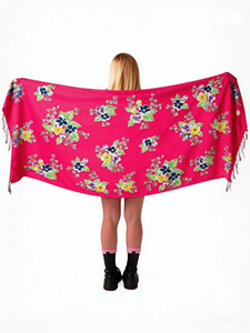 Pashminas De Arte Accessori per Festival Rave Sciarpa Pashmina Tessuta Personalizzata <span class=keywords><strong>Velo</strong></span> Ballot - Product Image 1