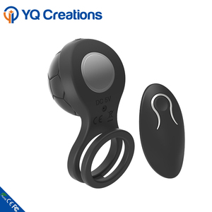 Neueste <span class=keywords><strong>Design</strong></span>-Mode Weiche Silikon Doppel Penis Vibrierende <span class=keywords><strong>Cock</strong></span> <span class=keywords><strong>Ring</strong></span> Sex Spielzeug für Männer - Product Image 2