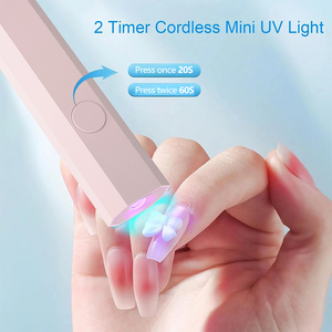 Lámpara Secadora de Uñas Portátil, Herramienta para Curar Todo Tipo de Esmalte en Gel, Herramienta para Arte de Uñas, Lámpara de Uñas Práctica - Product Image 4