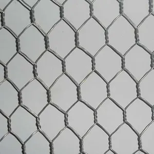 Rouleau de maille pour Cage revêtue PVC, fil de clôture, fil Hexagonal en maille pour le chargement de pierres