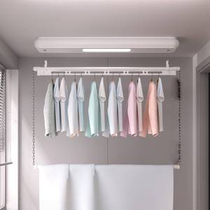 Home balcony intelligent remote control telescopic customizable multifunctional single function electric <b>drying</b> <b>rack</b> - Product Image 3