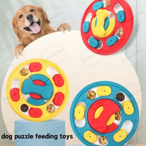 Dönebilir köpek bulmaca besleme oyuncak entelektüel eğitim zihinsel uyarıcı evcil hayvan yemi dağıtıcı - Product Image 2